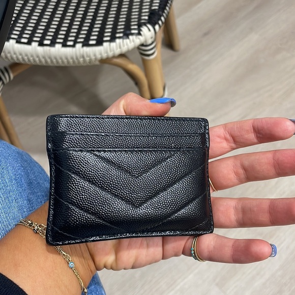 YSL Saint Laurent Monogram Card Case - Picture 7 of 8